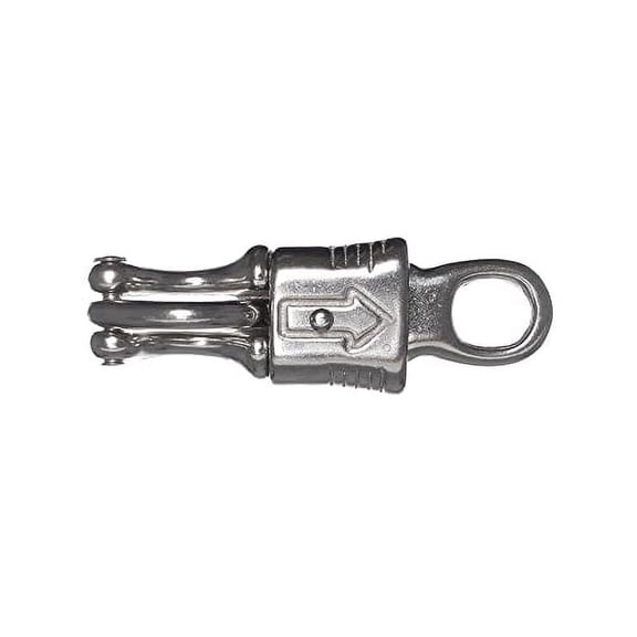 Inch Rigid Round Eye Panic Snap | 300 Pound Max Load | Home, Farm, Recreation, Marine
