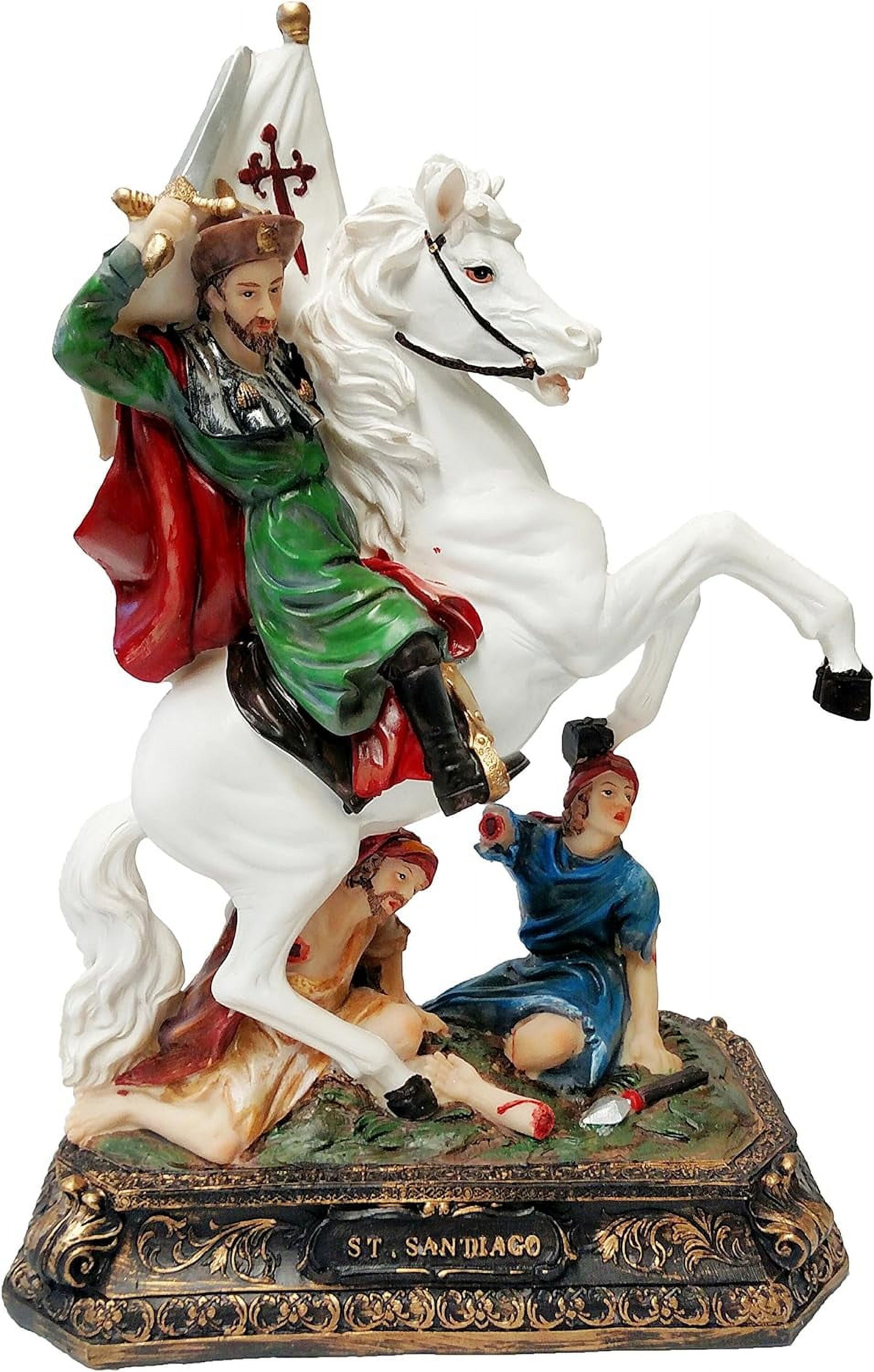 Inch St James Santiago Statue Saint Santo San Figurine Jaime Spain