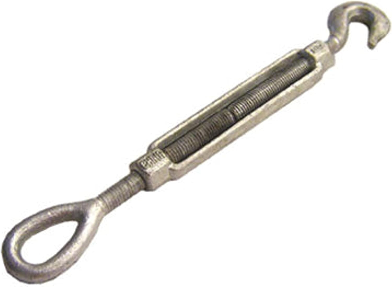 Inch X 41/2 Inches Galvanized Hook And Eye Turnbuckle