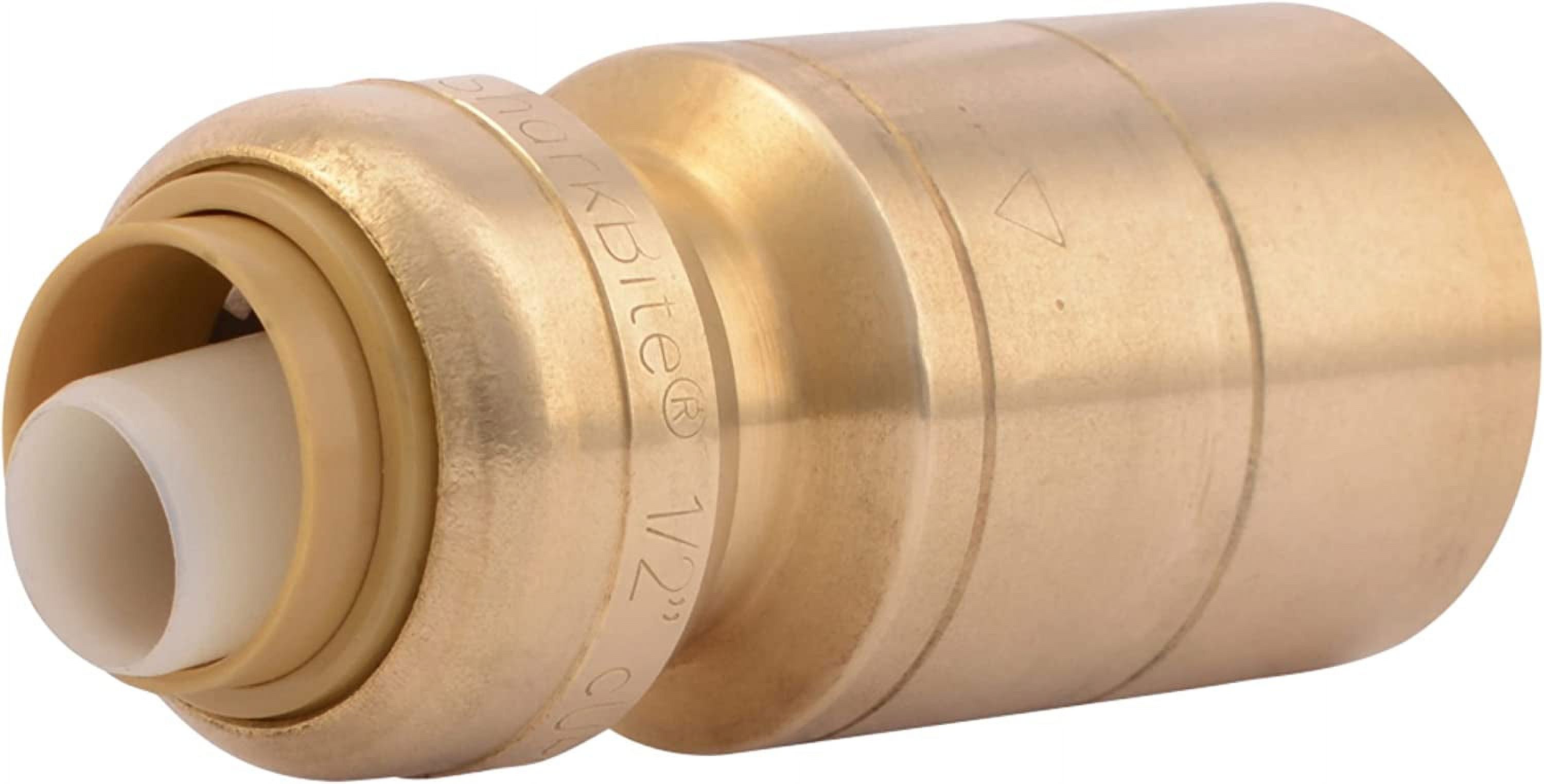 Inch x 1 Inch Fitting Reducer, Push to Connect Brass Plumbing Fitting ...