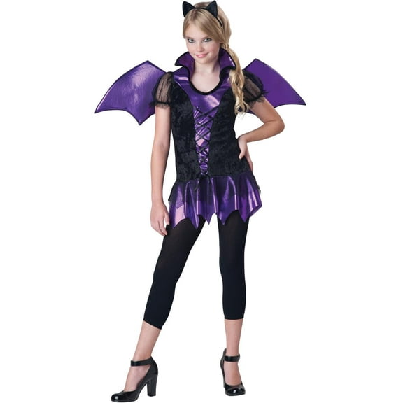 Incharacter Bat Reputation Costume Dress Tween Small Female