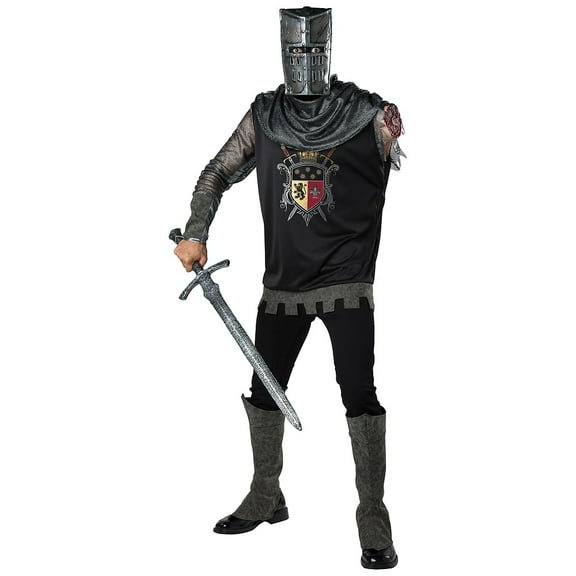 Incharacter Black Knight Zombie Adult Costume - X-Large Male