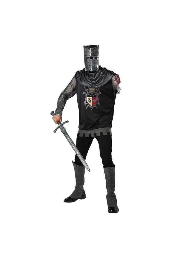 Incharacter Black Knight Zombie Adult Costume - X-Large Male