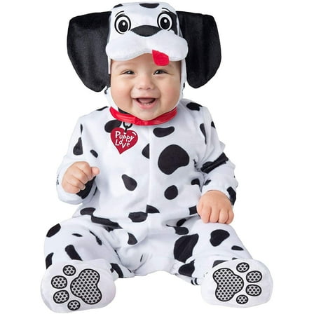 Incharacter Dalmatian Puppy Dog Baby Costume | S/6-12Mo Unisex