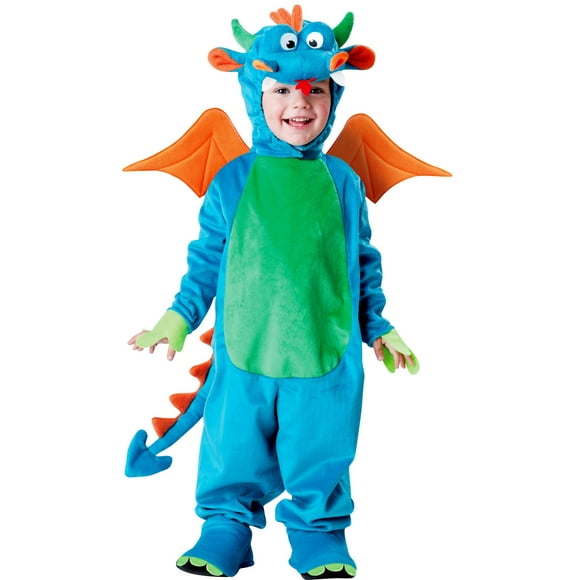 Incharacter Dinky Dragon Deluxe Child Costume Small 3T Unisex