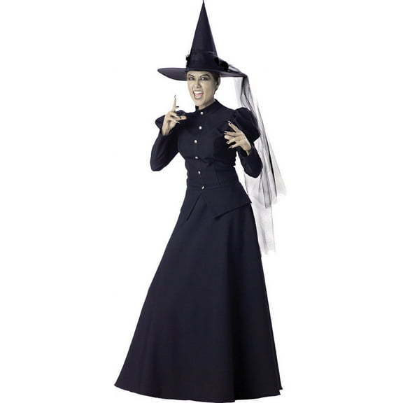 Incharacter IC1022MD Women's Wicked Witch Deluxe Costume - Medium