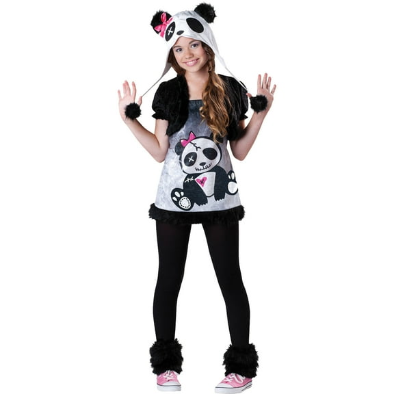 Incharacter Pandamonium Deluxe Tween Costume Small 8-10 Female