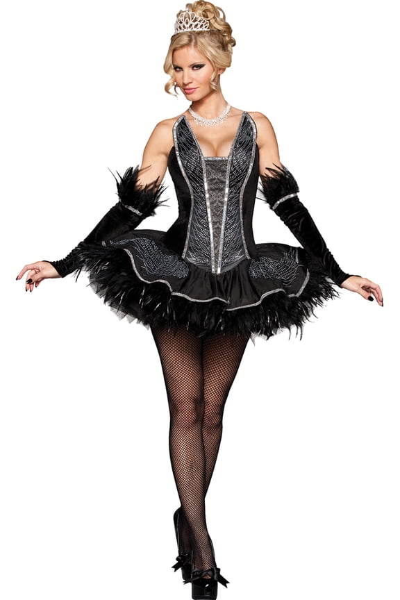 Incharacter Sexy Seductive Swan Adult Costume Small Female
