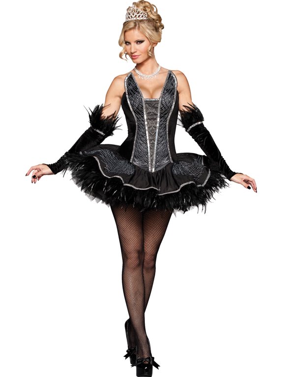 Incharacter Sexy Seductive Swan Adult Costume Small Female