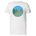 thumbnail image 1 of Incheon City In Doodle Art Tee Men's -Image by Shutterstock, 1 of 2