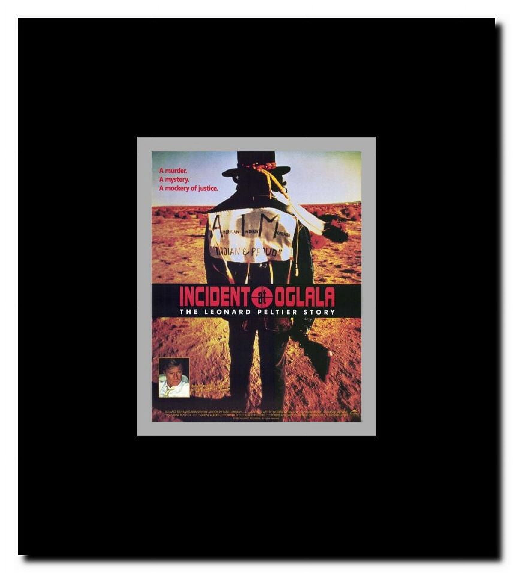 Incident At Oglala Framed Movie Poster