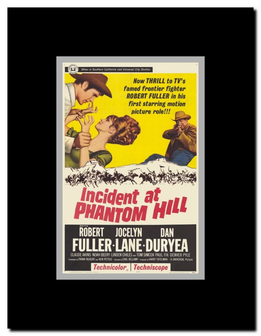 Incident at Phantom Hill Framed Movie Poster