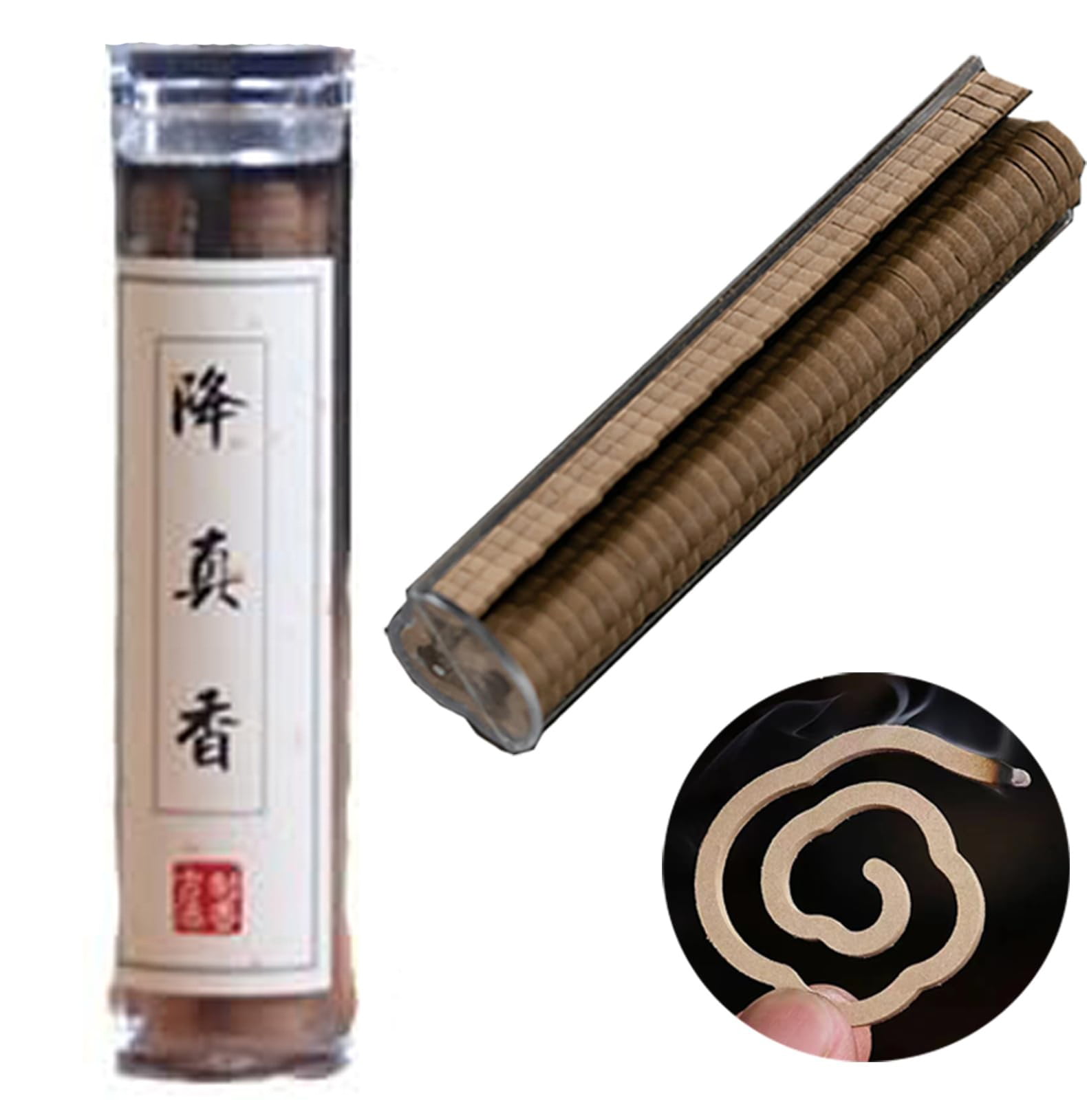 Inciensos Aromaticos Para La Casa, Insence-Sticks, Scent Sticks, Incense, Incense Sticks, Coils Incense， Natural Chinese Incense Coil, Spiral Design for Long-Lasting Fragrance, E