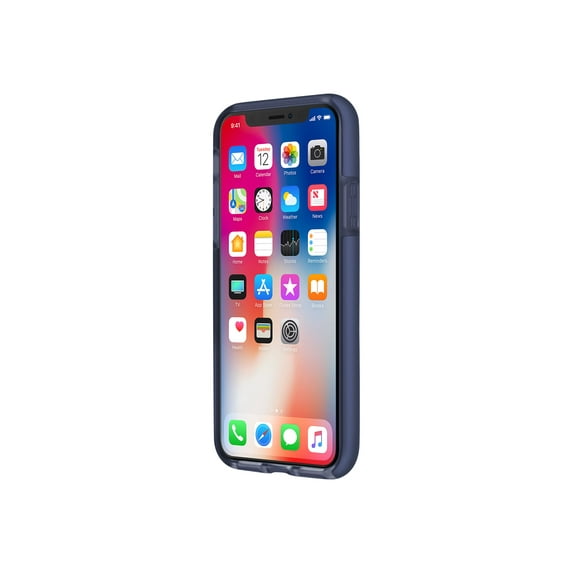 Incipio DualPro - Back cover for cell phone - polycarbonate, Plextonium - iridescent midnight blue