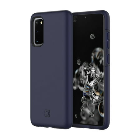 Incipio - DualPro Case for Samsung Galaxy S20 and S20 5G - Midnight Blue