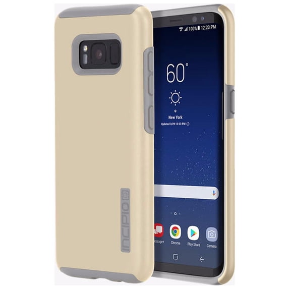 Incipio DualPro Dual Layer Case for Samsung Galaxy S8 - Champagne/Gray/0910