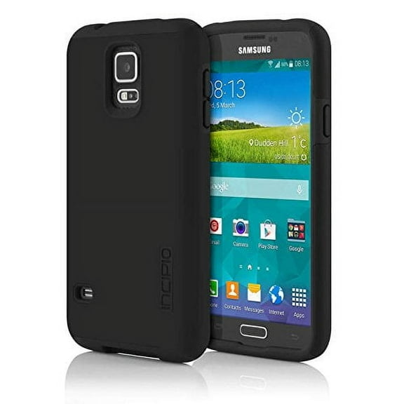 Incipio DualPro Protection Case for Samsung Galaxy S5, Black