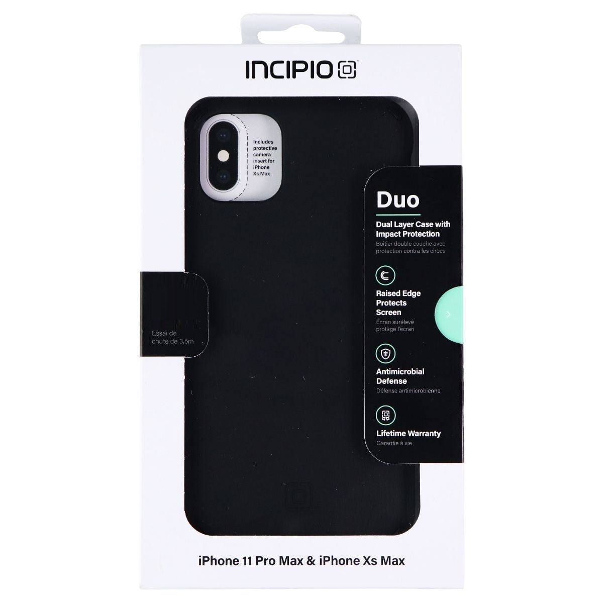 Coque avec Cordon de Collier pour iPhone X/iPhone XS, étui Antichoc