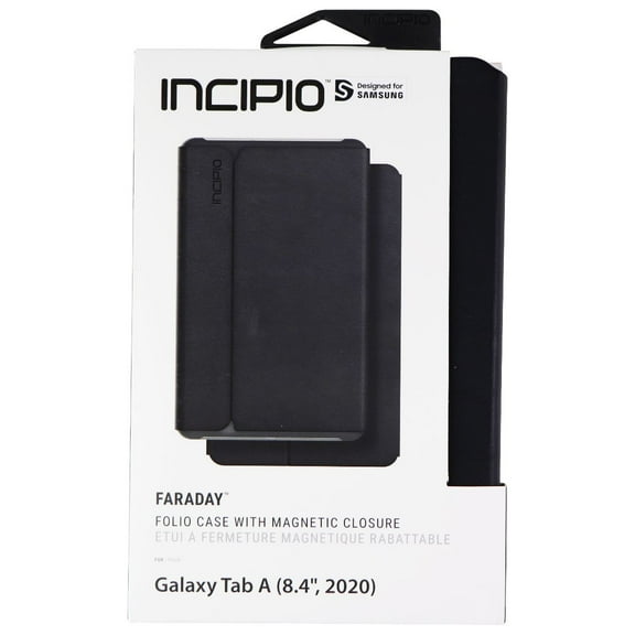 Incipio Faraday Series Folio Case for Samsung Galaxy Tab A (8.4 - 2020) - Black