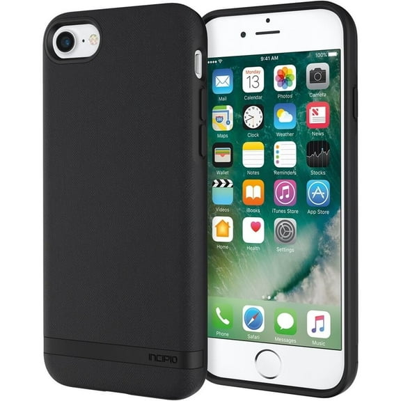 Incipio IPH1485CBK Esquire Series Case for iPhone 7 - Carnaby Black
