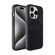 Incipio - cru. Protective Hard Shell Case with MagSafe for Apple iPhone 15 Pro - Navy Camo