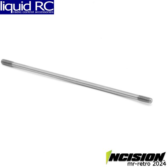 Incision 00304 Incision 4mm Stainless Steel Drag Link for F10 axles