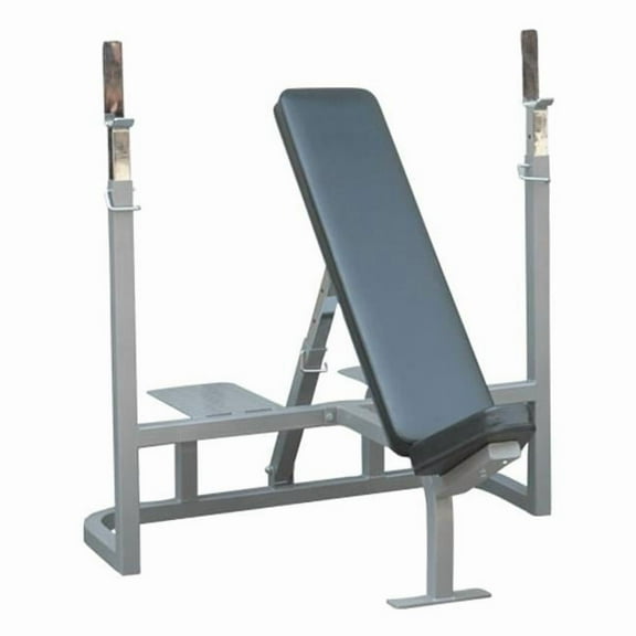 Incline Weight Bench with Spotter Platform