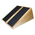 thumbnail image 1 of Rehabilitation Advantage Inclined Calf Stretcher Slant Board – 30° Angle, Birch Wood with Non-Slip Surface – Made in USA – Shin Splint, Achilles Tendon & Calf Strain Relief – 400 lb Capacity, 1 of 4