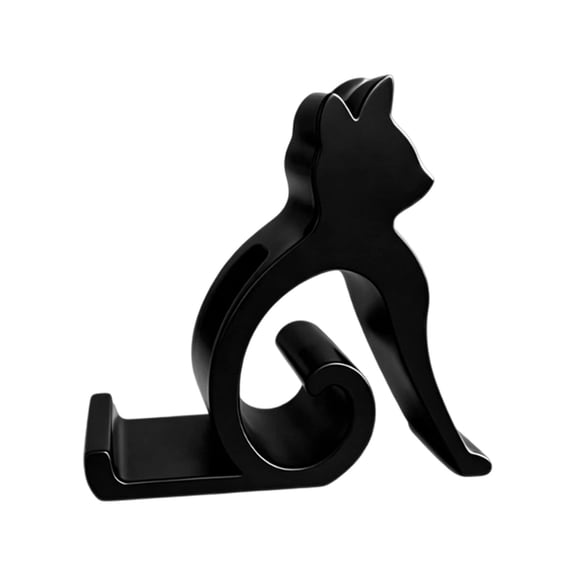 Inclined Phone Stand for Viewing Without Holding, 3D-Printed Pet-Inspired Phone Holder with Integrated Base on Indoor Desks
