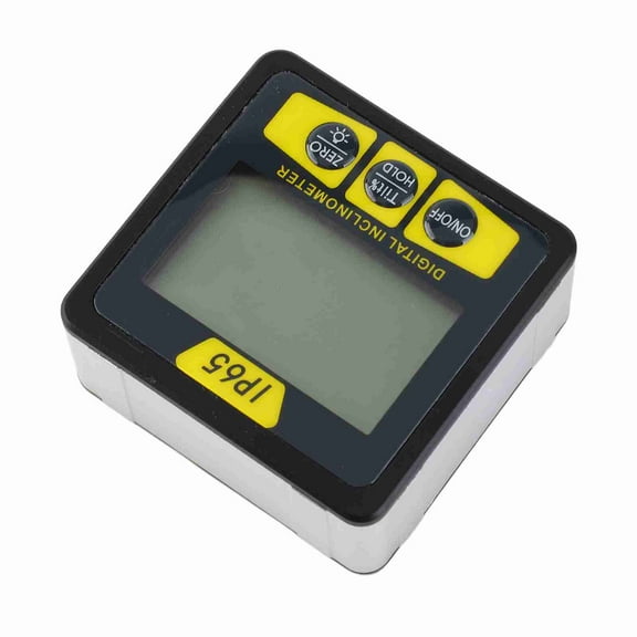 Inclinometer Magnetic Digital Level And Angle Finder Versatile Mini Inclinometer LCD Display With Backlight Bevel Gauge IP65 Water Resistant
