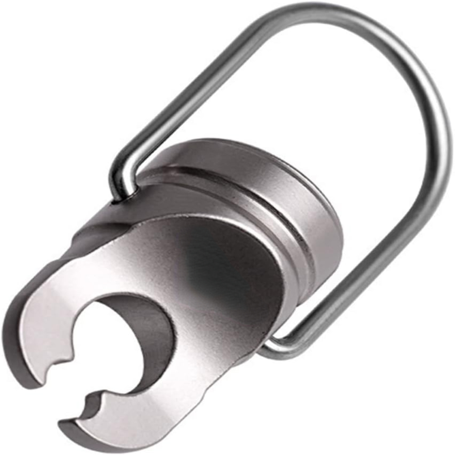 Included Heavy Duty Gas Canister and Propane Tank Keychain Pendant with