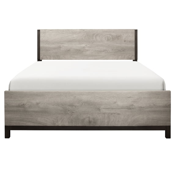 Includes Headboard & Footboard - Faux Wood Finish - Bedroom Makeover / Transform Your Bedroom with This Bed Set