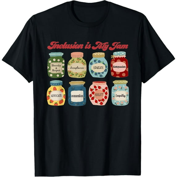 Inclusion Is My Jam Special Education Teacher Autism T-Shirt