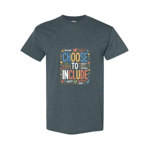 Inclusion Matters Choose To Include A Gift For Autism Teacher Unisex T-Shirt, up to size 5XL