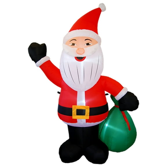 Inclusive Christmas Asian Santa Inflatable - 6 ft. *New*