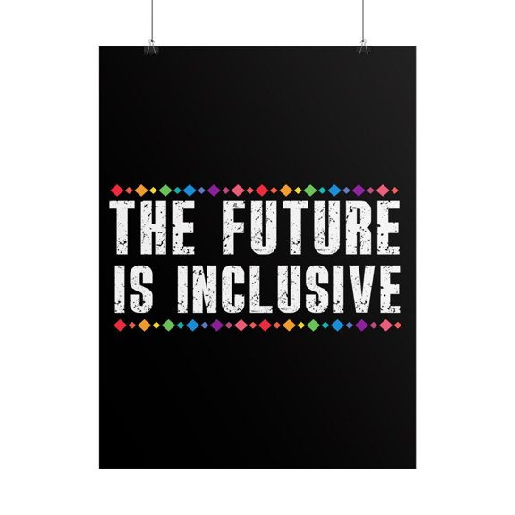 Inclusive Future Quote Wall Decor