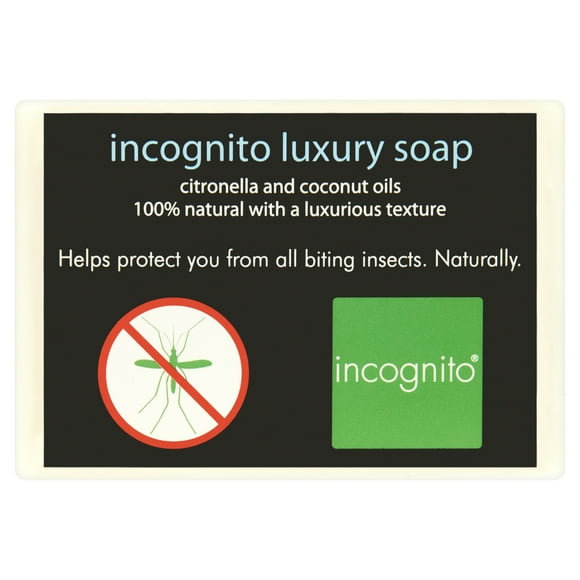 Incognito Luxury Soap, Anti-insect Citronella & Coconut, Bath Soap, Twin Pack