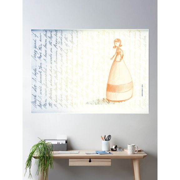 Incognito No.2 - Bright Star Poster Wall Art, Modern Wall Decor For Living Room Bedroom, 12x18 UNFRAMED