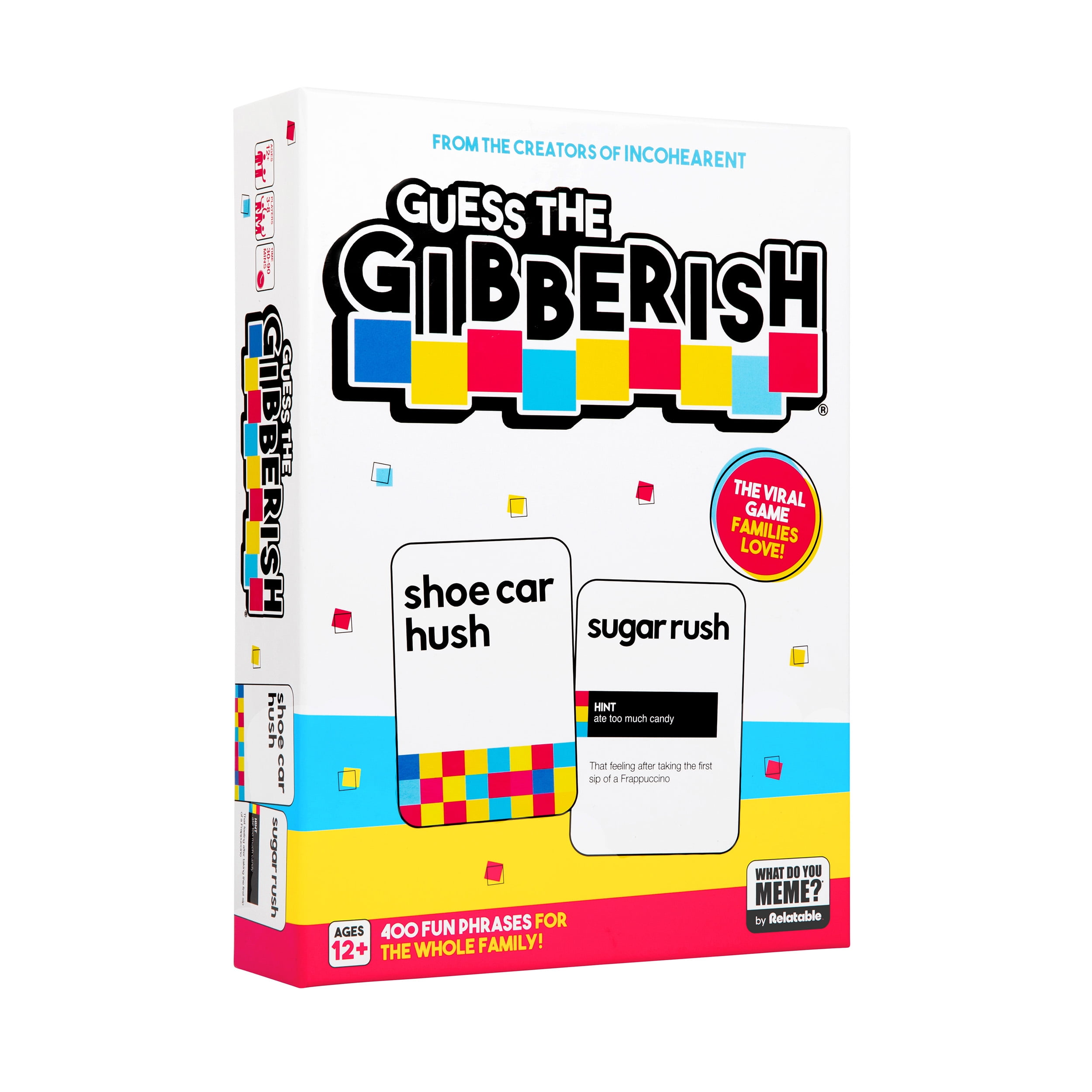 Guess The Gibberish Family Card Game for Ages 12+