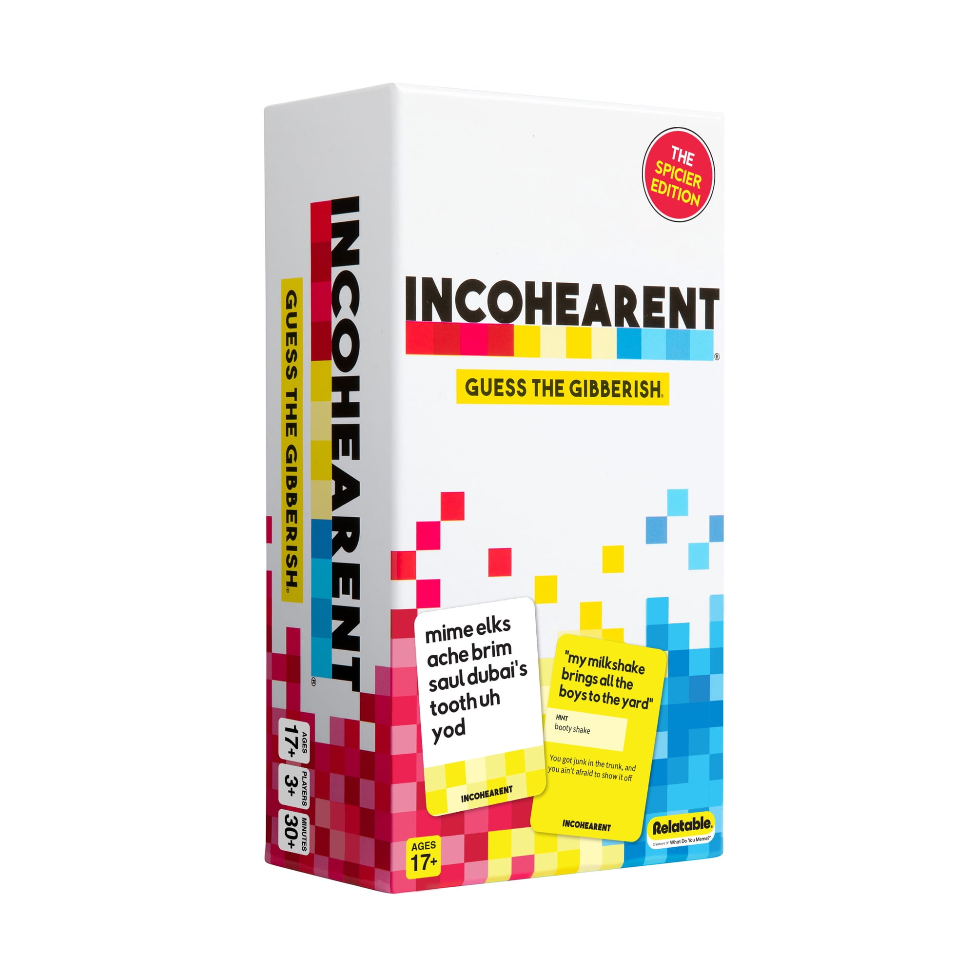 Incohearent, The Guess the Gibberish Party Game by What Do You Meme?, a Funny Card Game for Game Night