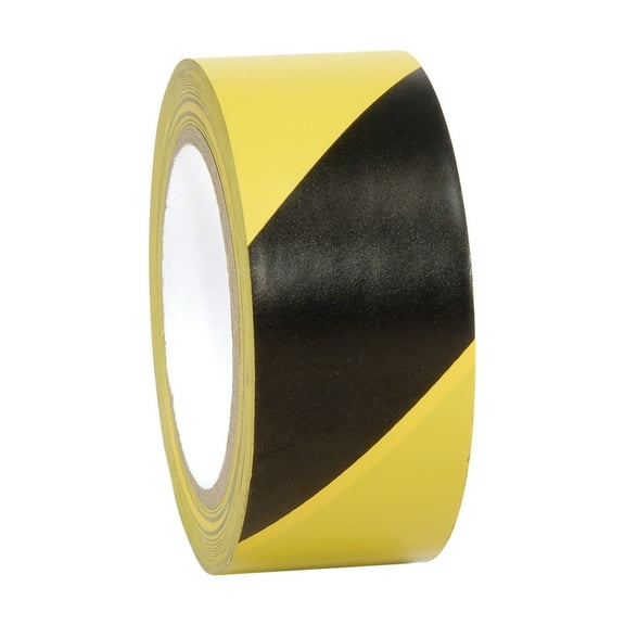 Incom Hazard Markng Tape, Yellow/Black, 2"x108ft WT2110