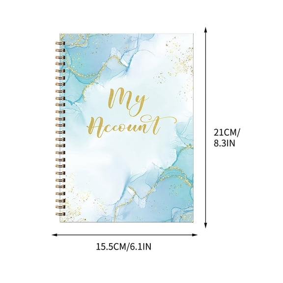 Income and Expenditure Account Book, Bank Checkbook Register, 1pc