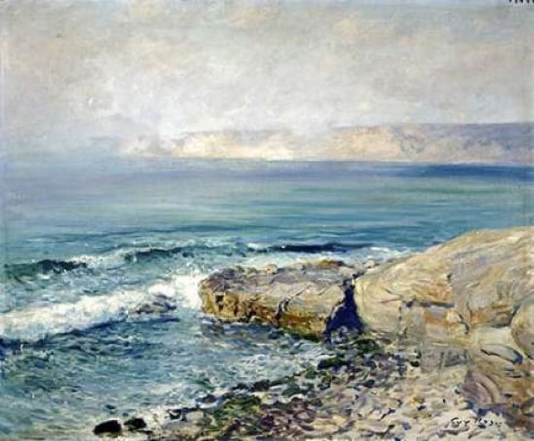 Incoming Fog La Jolla Canvas Art - Guy Rose (20 x 24)