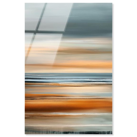 Incoming Tide Acrylic Print Living Room Wall Art by Art Remedy, Ready to Hang, 30 x 45