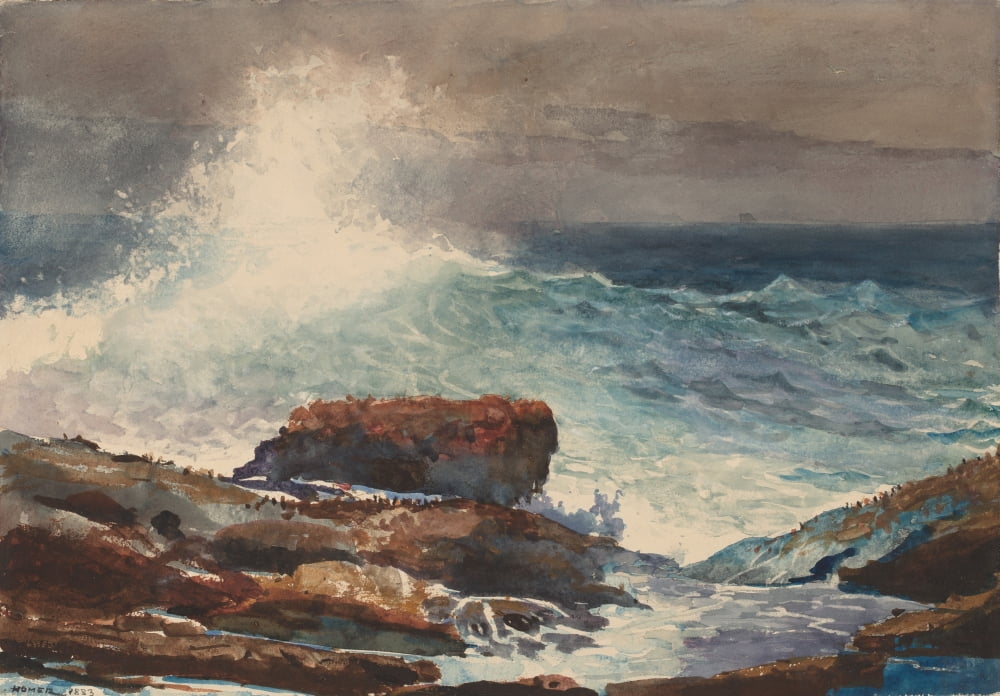 Incoming Tide Canvas Art - (36 x 24)