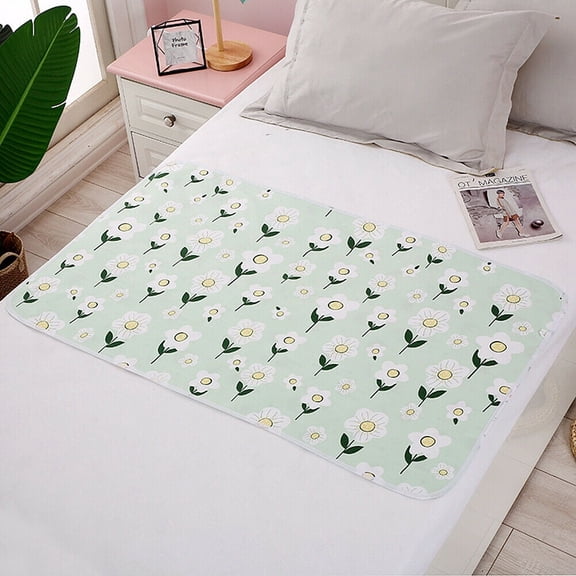 Incontinence Bed Pads Reusable Washable Baby Adult Waterproof Cover Underpad