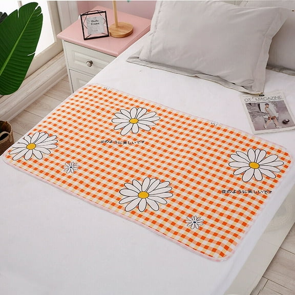 Incontinence Bed Pads Reusable Washable Baby Adult Waterproof Cover Underpad