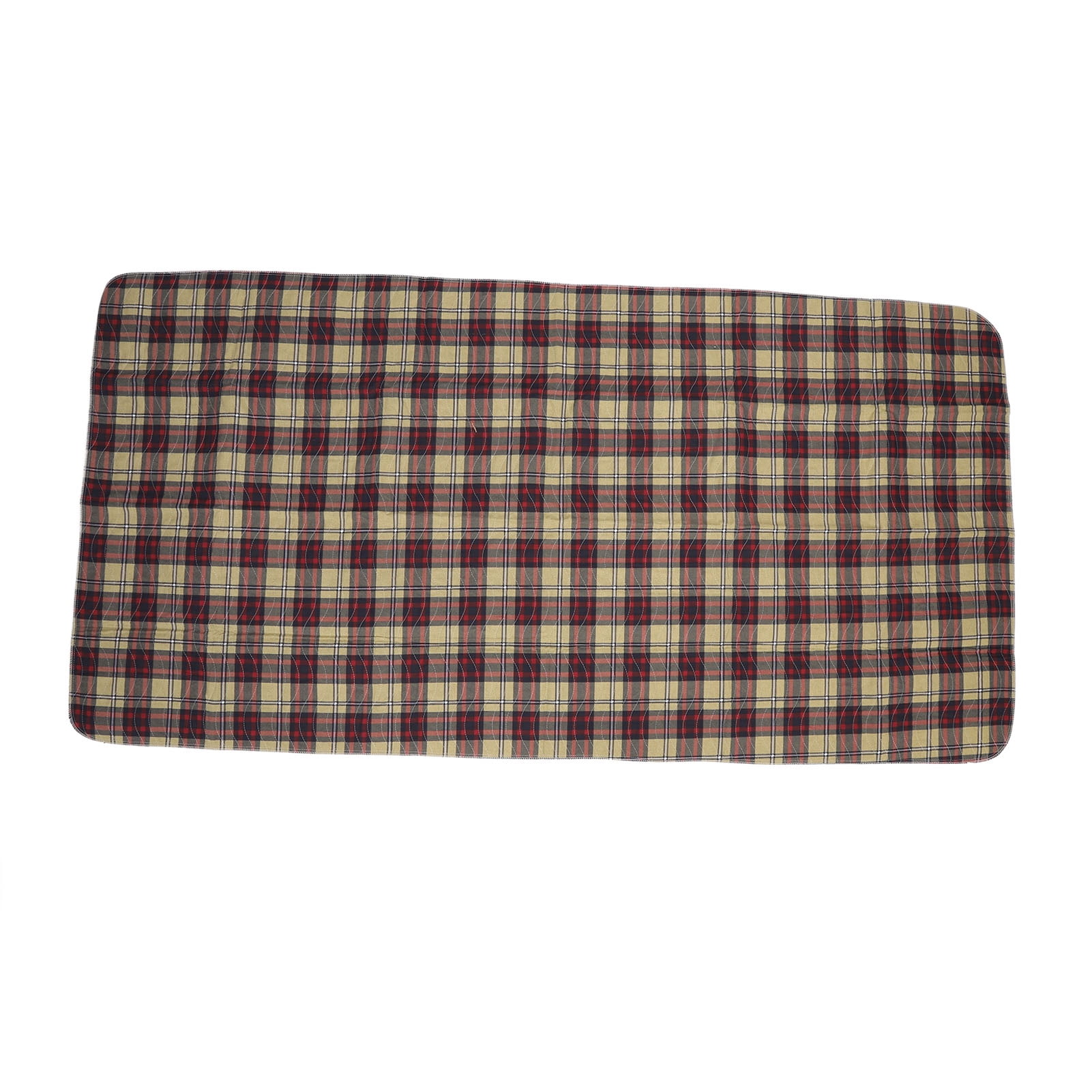Incontinence Bed Pads Stain Masking Washable Reusable Plaid Underpads