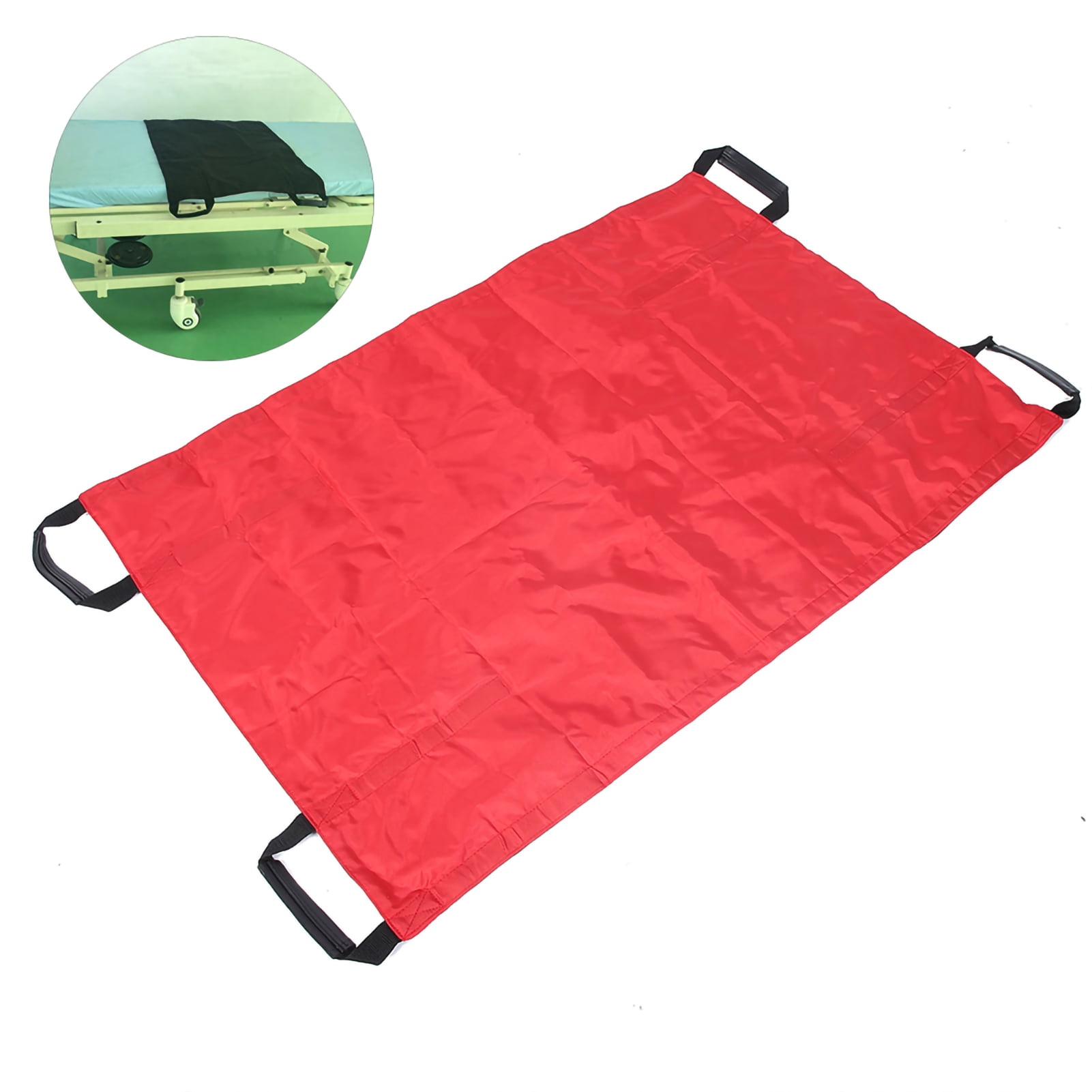 Incontinence Mattress, Positioning Bed Pad With Handles, Transfer