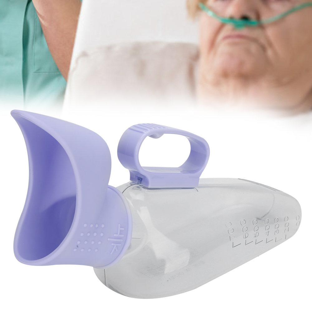 Incontinence Pee Bottle, Soft Urine Collection Container With Urine